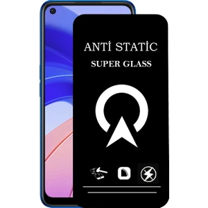 Kzy Oppo A55 Tam Kaplayan Anti Statik Çizilmez Safir Ekran Koruyucu Cam