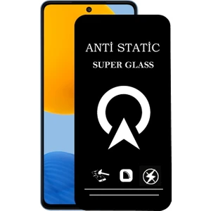 Kzy Samsung Galaxy M52 Tam Kaplayan Anti Statik Çizilmez Safir Ekran Koruyucu Cam