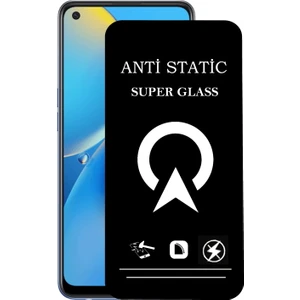 Kzy Oppo A74 Tam Kaplayan Anti Statik Çizilmez Safir Ekran Koruyucu Cam