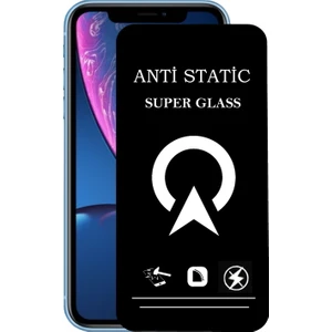 Kzy Apple iPhone Xr Tam Kaplayan Anti Statik Çizilmez Safir Ekran Koruyucu Cam