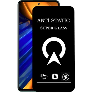 Kzy Poco F4 Tam Kaplayan Anti Statik Çizilmez Safir Ekran Koruyucu Cam