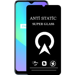 Kzy Realme C25Y Tam Kaplayan Anti Statik Çizilmez Safir Ekran Koruyucu Cam