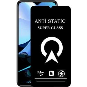 Kzy Xiaomi Redmi 9t Tam Kaplayan Anti Statik Çizilmez Safir Ekran Koruyucu Cam