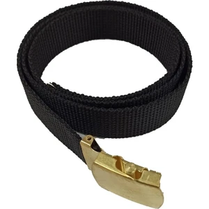 Tertip Store Demir Tokalı Siyah Ince Örme Kemer