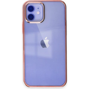 iPhone 12 Kılıf Element Silikon - Pembe