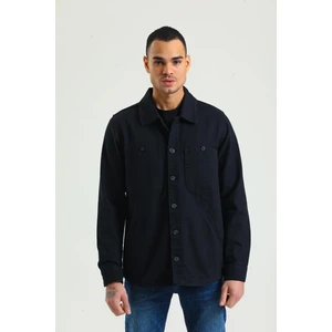 Erkek Regular Fit Çok Cepli Düğmeli Astarsız Gabardin İnce Spor Ceket