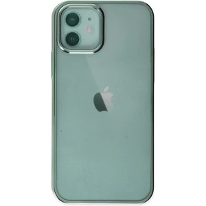 iPhone 12 Kılıf Element Silikon - Yeşil