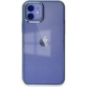 Happycase iPhone 12 Kılıf Element Silikon - Mavi