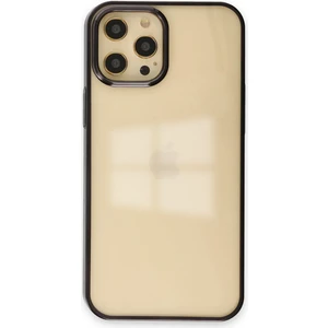 Happycase iPhone 12 Pro Max Kılıf Element Silikon - Siyah