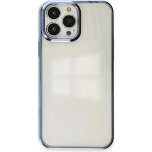 Happycase iPhone 13 Pro Max Kılıf Element Silikon - Mavi