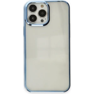 Happycase iPhone 13 Pro Max Kılıf Element Silikon - Sky Blue