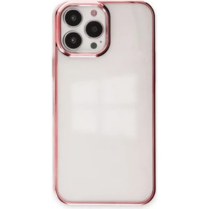 Happycase iPhone 14 Pro Max Kılıf Element Silikon - Pembe