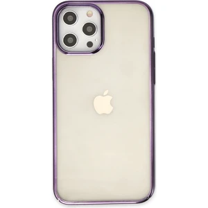 Happycase iPhone 12 Pro Max Kılıf Element Silikon - Mor