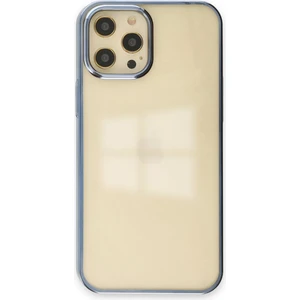 Happycase iPhone 12 Pro Max Kılıf Element Silikon - Sky Blue