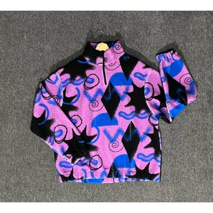 Oversize Yorgan Peluş Sweatshirt