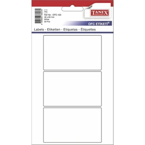 Etiket OFC-123 48X80 10LU Beyaz