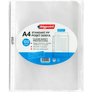 Poşet Dosya Standart 40 Mikron 100'LÜ Paket
