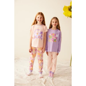 Kız Çocuk Catsy 2li Pijama Takımı