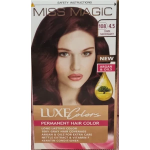 Mıss Magıc Bitki Özlü Set Boya No: 4,5 Koyu Kızıl