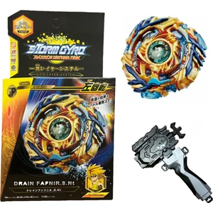 Flame Burst B-79 Starter Drain Fafnir. 8 Beyblade Fırlatıcılı B791582TS
