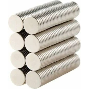 Dünya Magnet 25 Adet 5X1MM Yuvarlak Mini Neodyum Mıknatıs Magnet