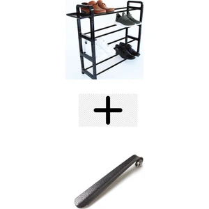 2 Li Pratik Ayakkabılık Seti (1 Er Adet Ayakkabılık, Kerata )