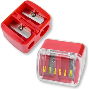 Mujgan Kırmızı 2'li Kalemtıraş