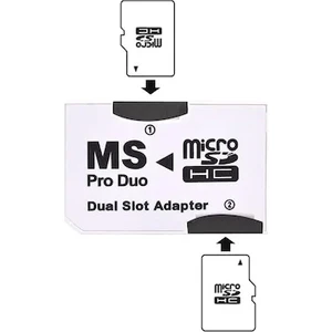 4304 Micro Sd Memory Stick Pro Duo Çevirici Dönüştürücü Hafıza Kartı Adaptörü