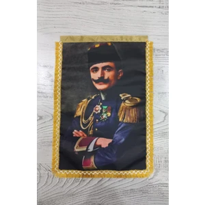Ötüken Giyim Enver Paşa Portre Bayrak Afiş