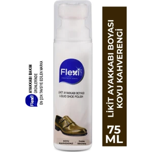 Flexi Care Flexicare Likit Koyu Kahverengi Ayakkabı Boyası 75 ml