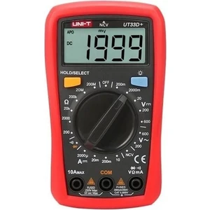 Ölçü Aleti Unıt Ut 33D+ Dijital Multimetre
