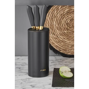 N3295 Bitter Gold Silindir 6 Lı Bıçak Seti