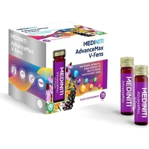Mediniti Advancemax V-Fens 20 Şişe | Multivitamin Takviye Edici Gıda