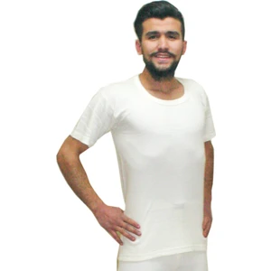 Angora Tavşan Yünü Termal Kısa Kol  Bora  Angorra