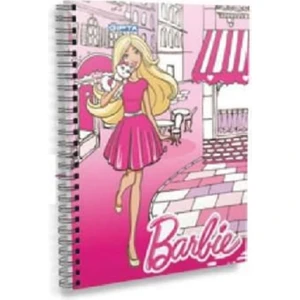 Barbie Not Defteri A6 Spiralli