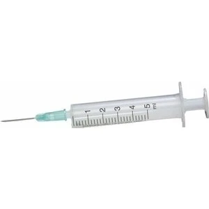 Steril Enjektör 5cc 3p 21G 38MM Şırınga 5 Adet