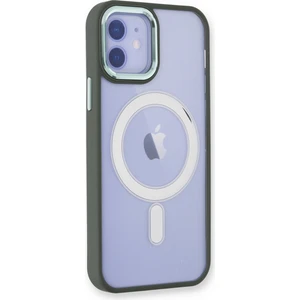 Apple iPhone 11 Kılıf Room Magneticsafe Silikon - Köknar Yeşili