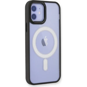 Apple iPhone 11 Kılıf Room Magneticsafe Silikon - Siyah