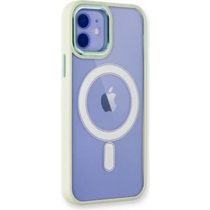 Apple iPhone 11 Kılıf Room Magneticsafe Silikon - Su Yeşili