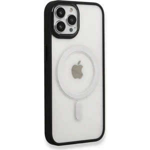 Happycase iPhone 13 Pro Max Kılıf Room Magneticsafe Silikon - Siyah