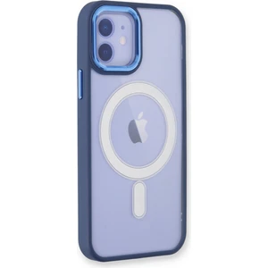 Happycase iPhone 11 Kılıf Room Magneticsafe Silikon - Lacivert