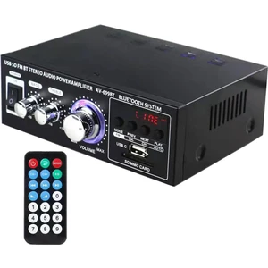 Mini Home Audio Stereo Amplifikatör Uzaktan