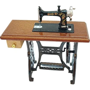 Strade Store Ölçek Minyatür Dikiş Makinesi Simülasyonu Bjd Bebek Dekoru Fotoğraf Props (Yurt Dışından)