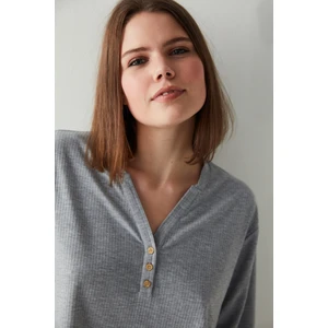 Daily Rib Sweatshirt Pijama Üstü