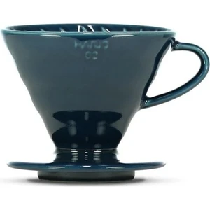 V60 02 Dripper Seramik Indigo Mavi