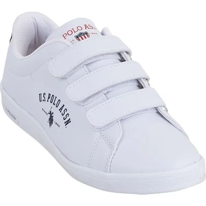 U.S. Polo Assn. 3m Sınger Gsn 3fx Çocuk Cırtlı Spor Ayakkabı Beyaz