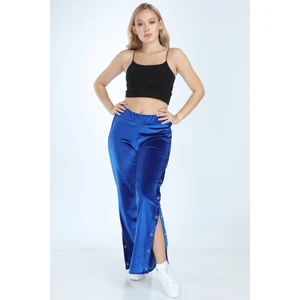 Saks Çıtçıtlı  Kadife Alt