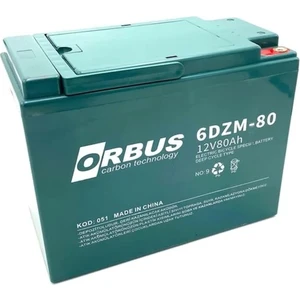 12V 80AH Jel Orbus Elektrikli Bisiklet Aküsü 2024