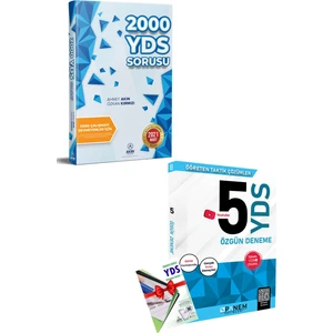 Akın Dil Eğitim 2000 YDS Sorusu 2021 Mart Güncellenmiş