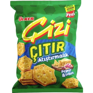 Çizi Çıtır Atıştırmalık Peynir&soğan 40 gr x 20 Adet